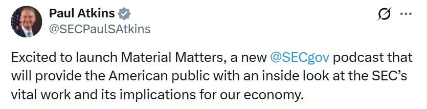 Crypto Is 'Really Top on Our List' — SEC Debuts Podcast Outlining Priorities Crypto Is 'Really Top on Our List' — SEC Debuts Podcast Outlining Priorities