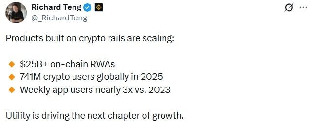 Crypto’s Next 2 Billion Users Won’t Come From Trading Alone, Binance Explains Crypto’s Next 2 Billion Users Won’t Come From Trading Alone, Binance Explains
