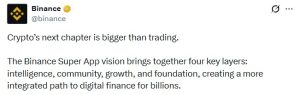 Crypto’s Next 2 Billion Users Won’t Come From Trading Alone, Binance Explains Crypto’s Next 2 Billion Users Won’t Come From Trading Alone, Binance Explains