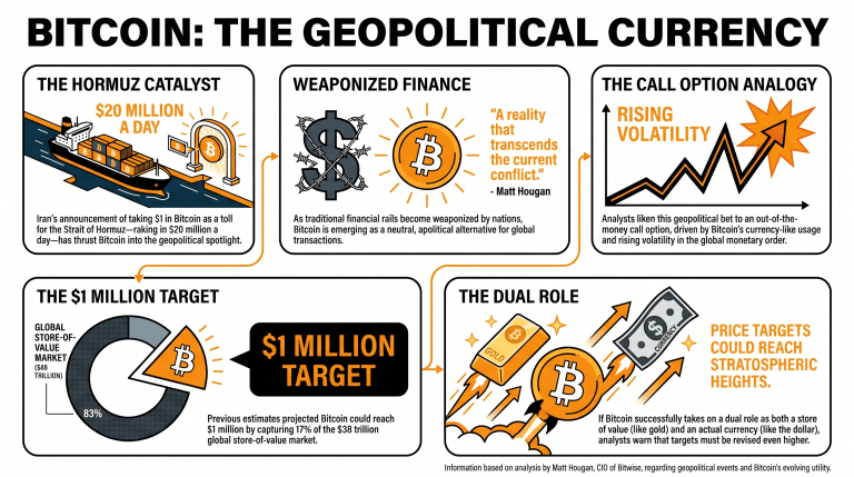 Bitwise: Geopolitical Chaos Might Push Bitcoin Over $1 Million
