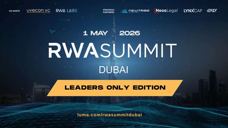 Dubai to Host RWA SUMMIT on May 1 as Part of the Global RWA WEEK Initiative