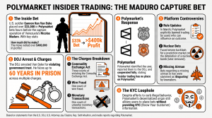 US DOJ Arrests Commando Involved In Maduro's Removal Operation Over Insider Trading US DOJ Arrests Commando Involved In Maduro's Removal Operation Over Insider Trading