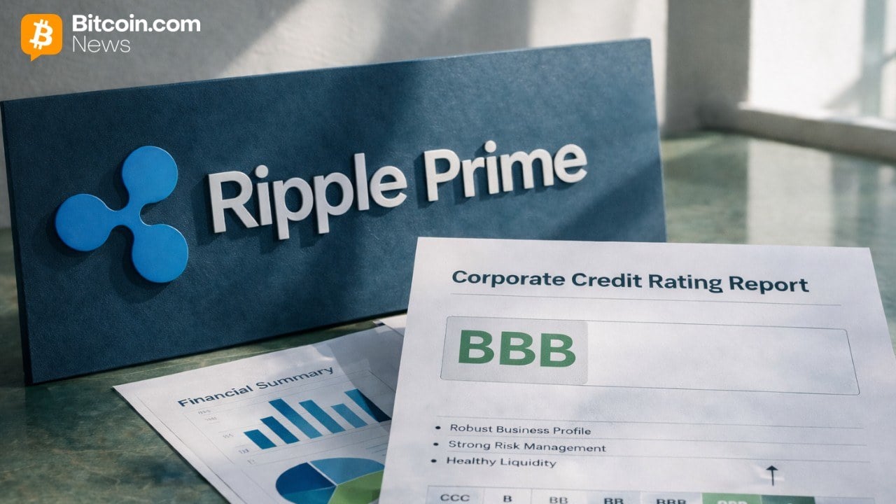 Ripple Prime Secures Investment-Grade Credit Rating Backed by $39B Assets