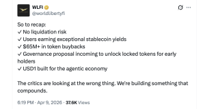 World Liberty Financial Borrows Millions on Dolomite, Defends WLFI Collateral World Liberty Financial Borrows Millions on Dolomite, Defends WLFI Collateral