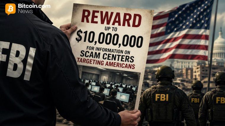 US Offers $10M Reward as DOJ Restrains Over $700M in Crypto From Scam Centers Targeting Americans