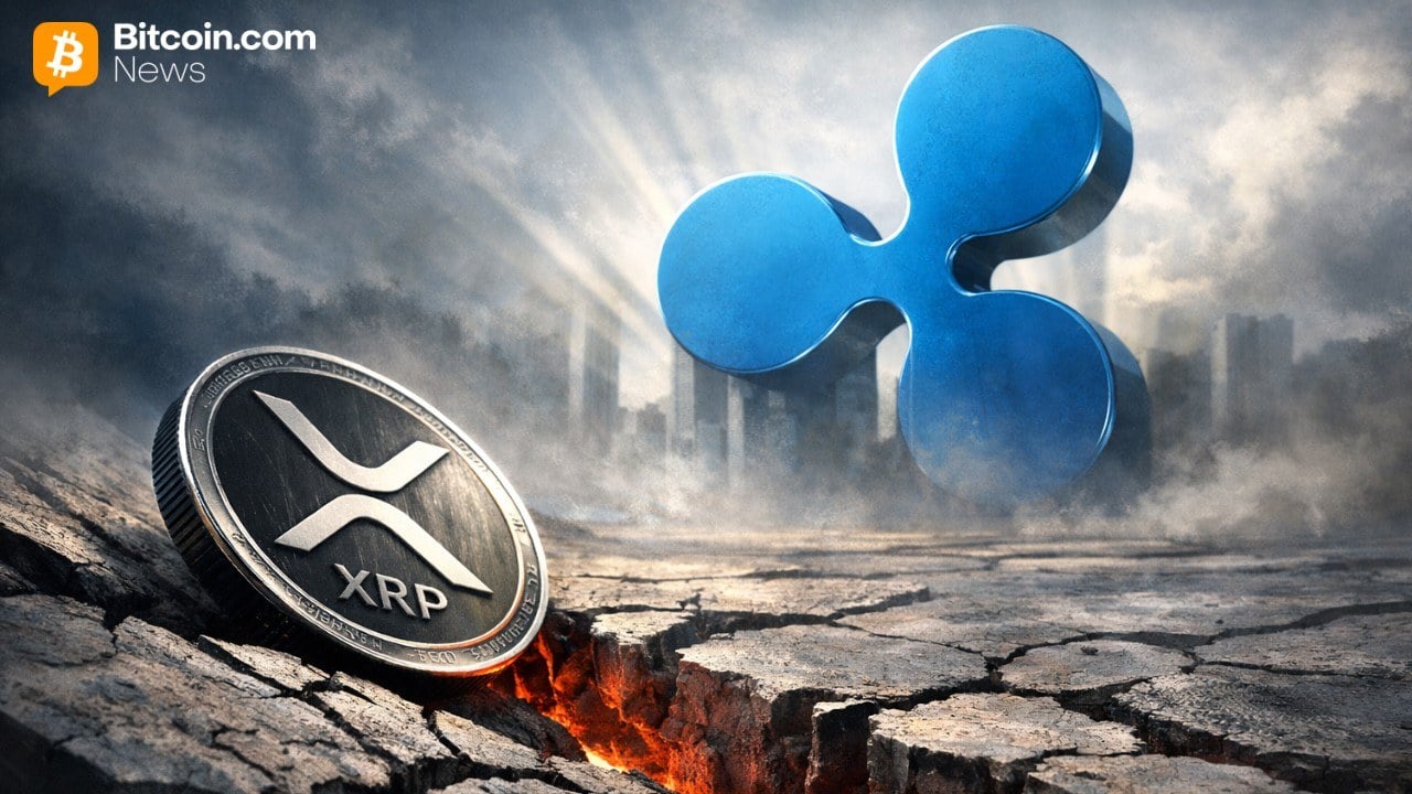 XRP Slides Deeper Into Danger Zone as Market Weakness Accelerates Despite Ripple Strength