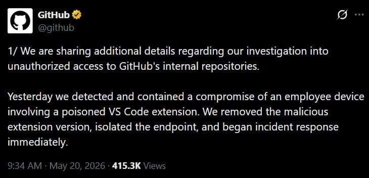 GitHub Worm Hits npm Packages With 16M Downloads