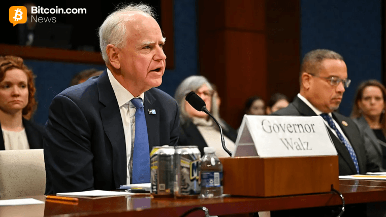 Gov. Walz Signs Bitcoin Custody Bill, Letting Minnesota Banks Hold Crypto Aug. 1