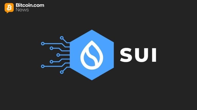 Sui cryptocurrency logo