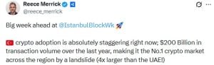 Ripple Eyes Turkey’s $200B Crypto Boom and 4x UAE Lead Ripple Eyes Turkey’s $200B Crypto Boom and 4x UAE Lead