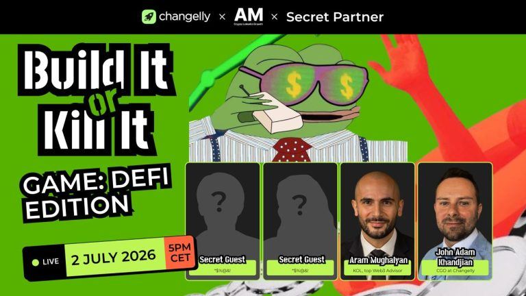 Chengelly’s Build It or Kill It: DeFi Edition—Web3’s Top Speakers Decide What’s Worth Building on July 2
