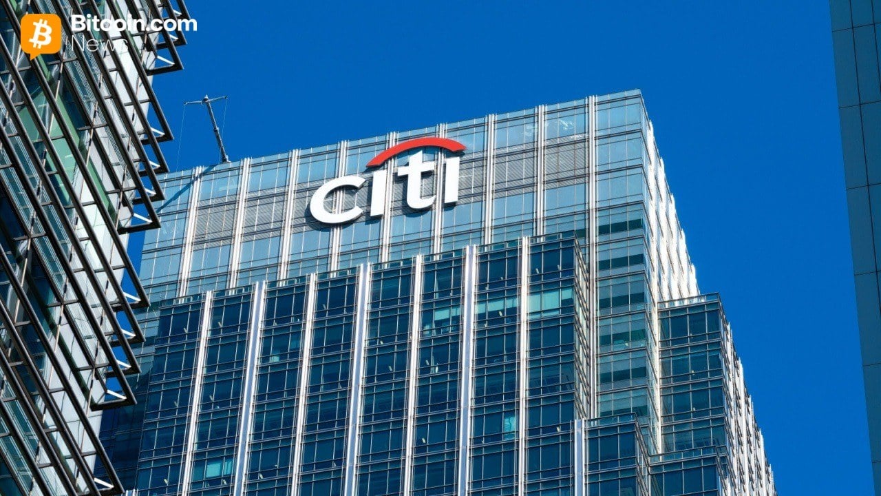 Citi Projects .5T Tokenized Market by 2030 as Wall Street Moves Onchain