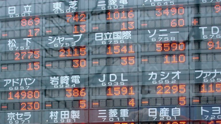 Japan’s Nikkei Poised for 36% Quarterly Surge, Its Biggest Since 1965
