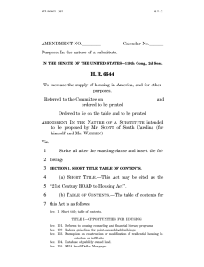 Le projet de loi sur le logement (qui comprend une interdiction temporaire des CBDC) qui est envoyé à Trump