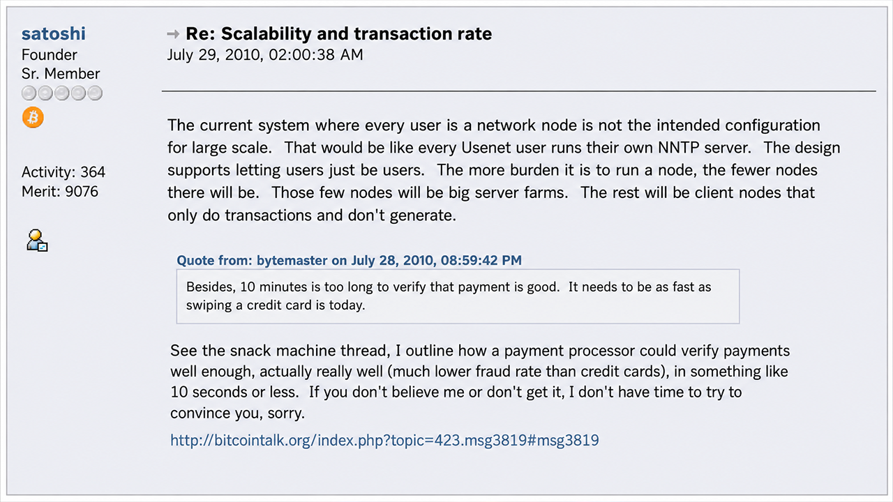 ‘I Don’t Have Time to Try to Convince You’ — Satoshi’s Famous Line Turns 16