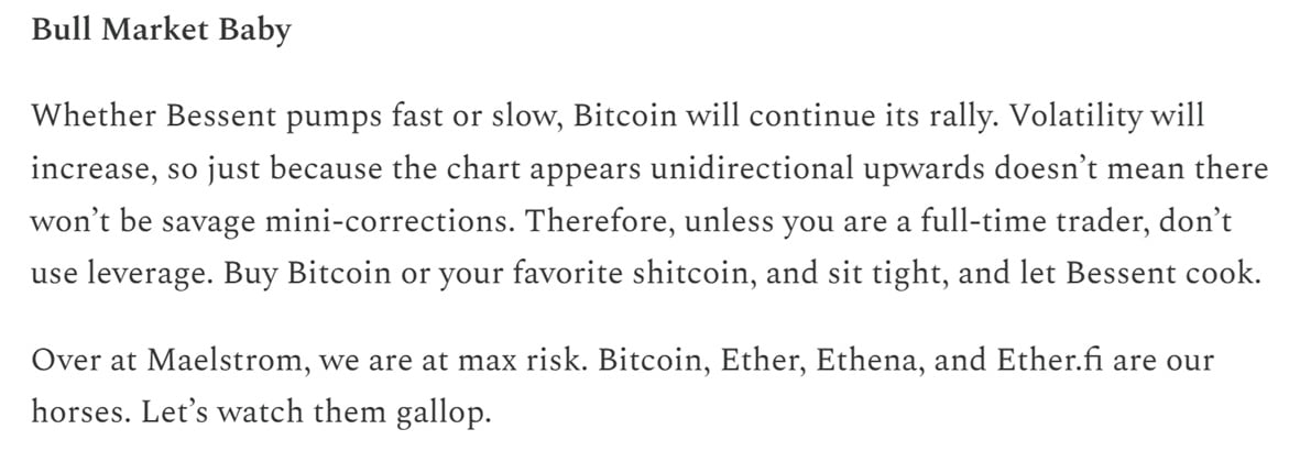 Authur Hayes bitcoin outlook.