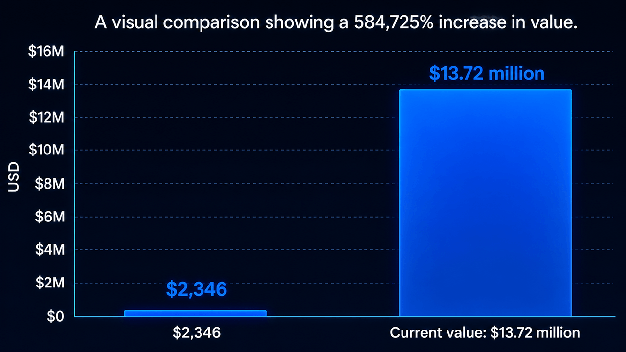 Bitcoin Whale From 2012 Suddenly Moves $13.7M After 14 Years