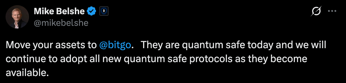 Bitmine’s Tom Lee Warns Bitcoin Lacks Quantum Plan Before 2028