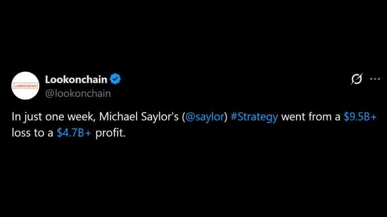 Saylor’s Strategy Swings From $9.5B Loss to $4.7B Profit