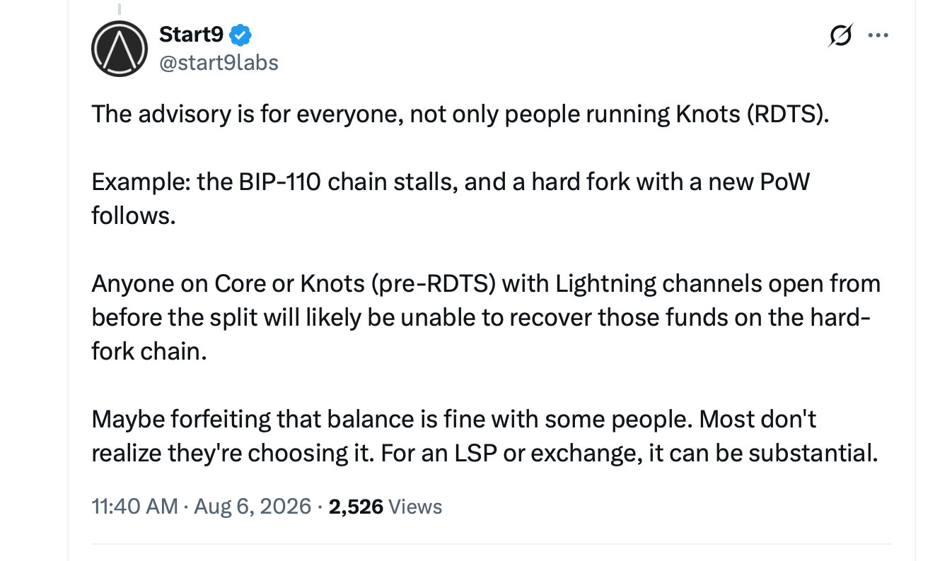 BIP-110 Supporters Prepare PoW Switch If Miners Refuse Soft Fork Plan X screenshot