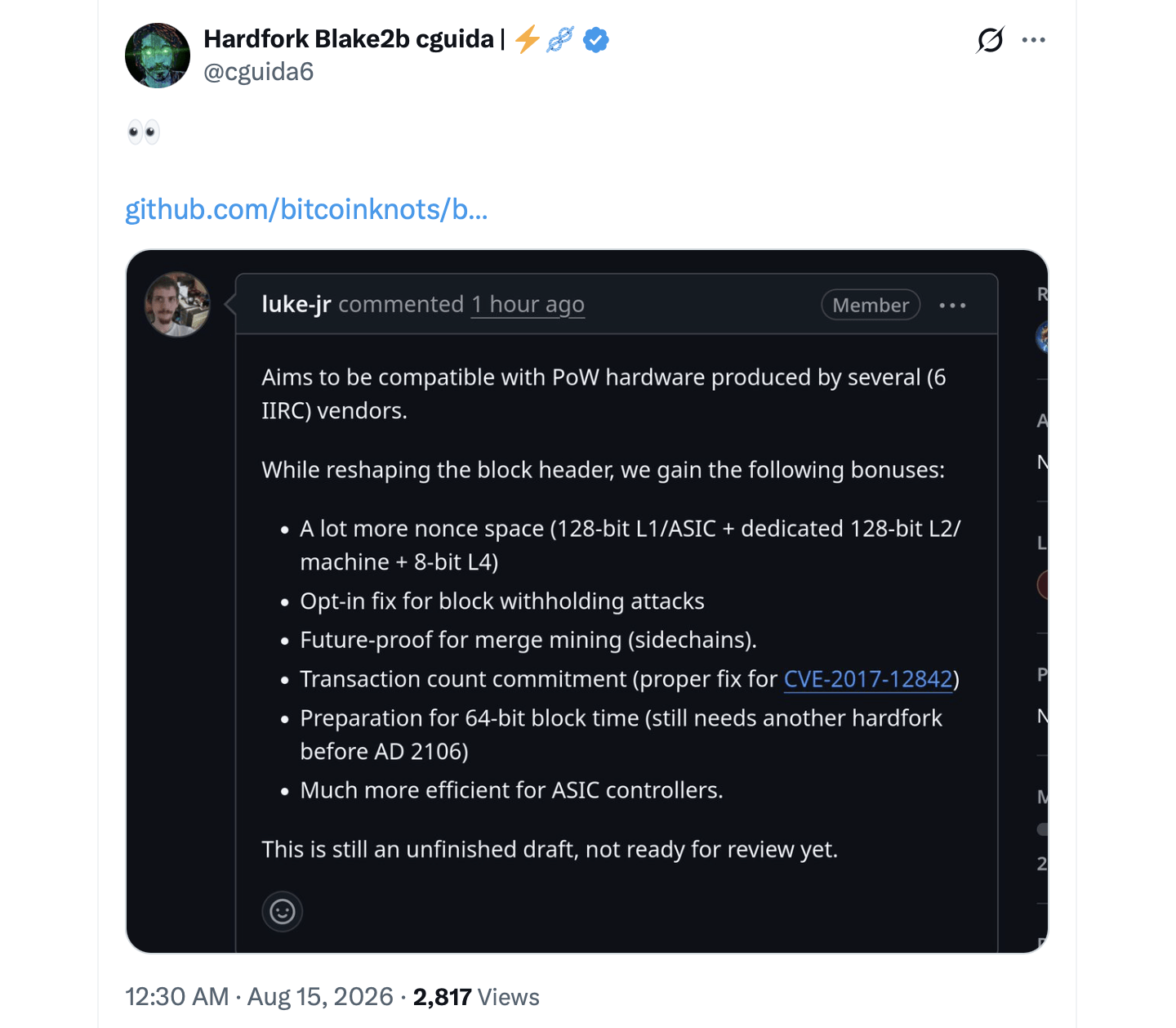 X screenshot