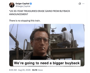 'We're Going to Increase the Buyback': Treasury Boss Targets Bond Yields X screenshot
