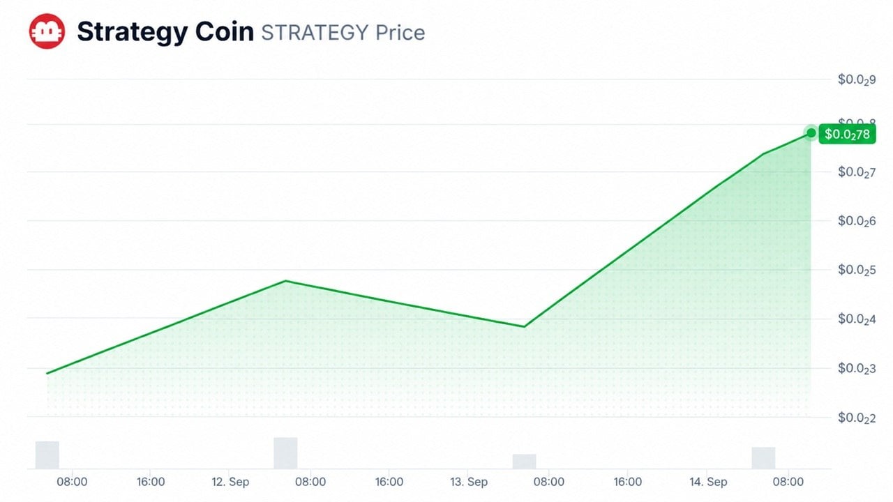 A $7M Memecoin Named After Saylor’s Strategy Runs on Tokenized MSTR