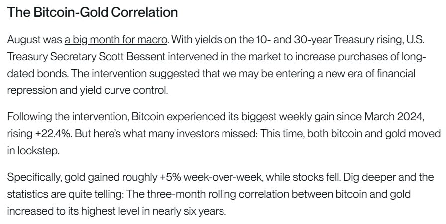 Bitwise gold/btc correlation.