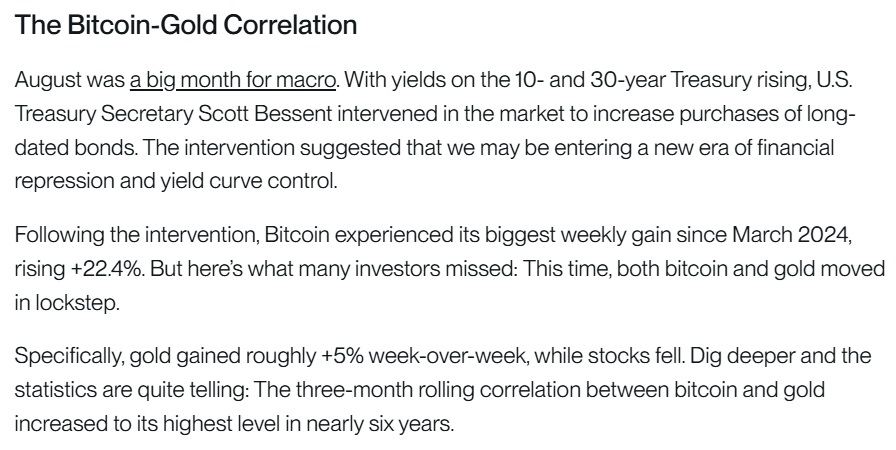 Bitwise gold/btc correlation.