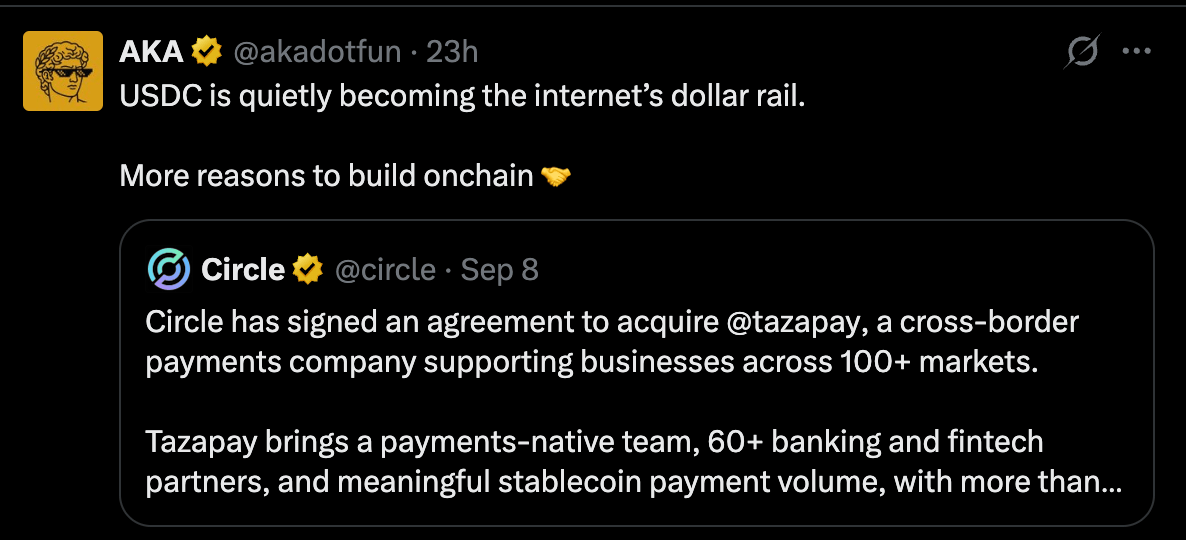 Circle Targets $25B Payments Flow for USDC With $400M Tazapay Deal
