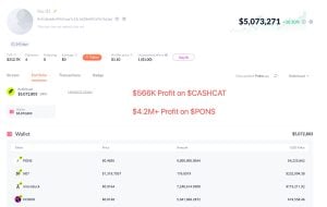 Cashcat and Pons trades that netter a trader massive profits.