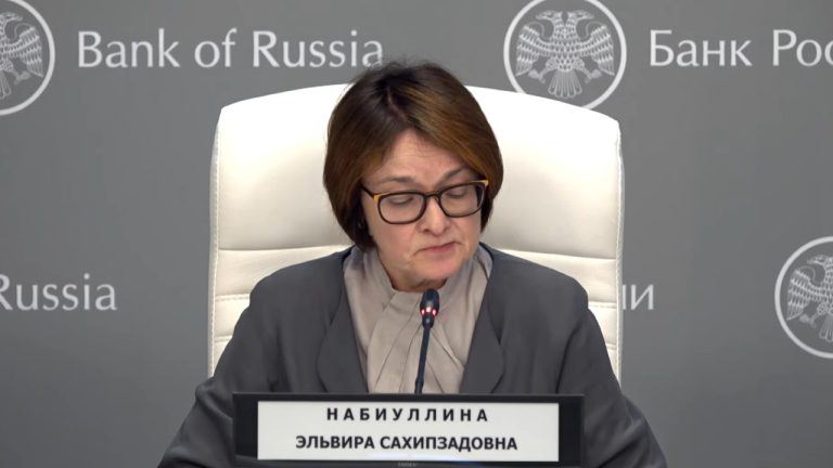 Bank of Russia Governor Elvira Nabiullina