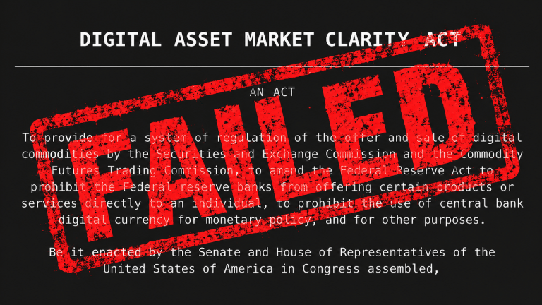No CLARITY, Plenty of Activity — Week in Review