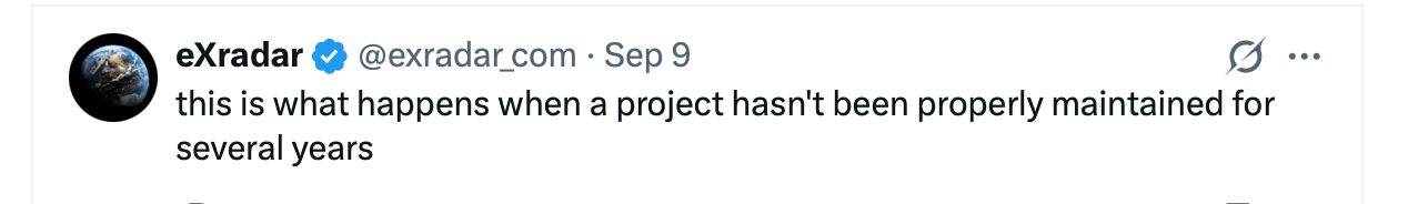 Bitcoin Fund Lost 36% of Its Backing, Nobody Noticed for 74 Days X screenshot.