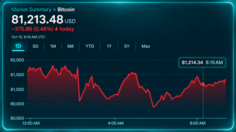 Bitcoin Nears $80,000 as Asian Tech Stocks Slide
