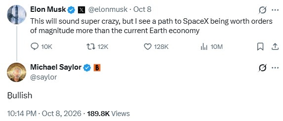 elon musk saylor bullish