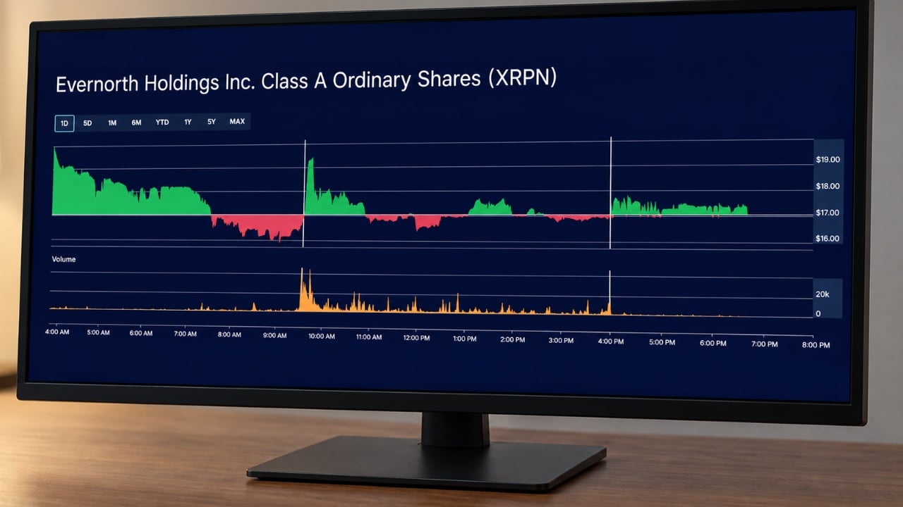 Evernorth debuterer på Nasdaq med 473 millioner XRP da XRPN-handelen starter