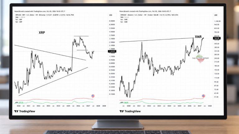 Peter Brandt XRP XMR