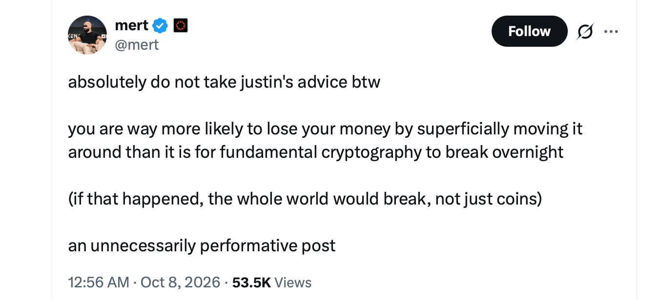 'Bunker Mode'? Crypto Experts Argue Over AI Threat to Bitcoin, Ethereum