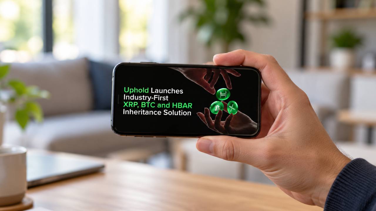 Uphold Launches Cryptocurrency Inheritance Service for Bitcoin, XRP, and HBAR